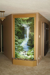 Эксклюзивные водопады по стеклу для дома и офиса. - foto 2