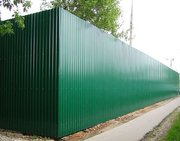 Забор из металлопрофиля с установкой в Минске и области - foto 1
