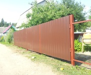 Забор из металлопрофиля с установкой в Минске и области - foto 4