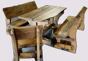 Набор Дубовой мебели «Семейный» (стол 2 скамьи стул) - foto 1