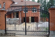 ковка,  ворота,  ограда,  лестница,  козырек,  решетка,  перила,  навес,  арка - foto 6