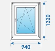 Bruegmann Окна- Двери Пвх неликвид дешево +375*29*625*55*55 - foto 1