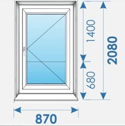 Rehau Окна-Двери ПВХ распродажа +375*29*625*55*55 - foto 0