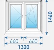 Готовые Окна и Двери из Пвх распродажа недорого 375*29*625*55*55 - foto 0