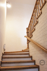 Облицовка бетонной лестницы под ключ с покраской и монтажом - foto 10