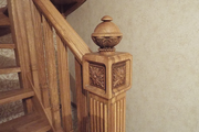 Деревянная лестница в дом или на дачу. Любая форма и размер. - foto 11