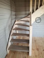 Дачная сосновая лестница . Выгодная цена. Гарантия - foto 3