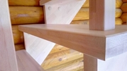 Лестница из массива дерева от 1540 руб в дом (на дачу). Гарантия качества. Звоните - foto 5