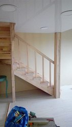 Лестница из массива дерева от 1540 руб в дом (на дачу).Своё производство.Звоните - foto 0