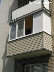 Балкон отделка в Минске,  утепление балконов и лоджий под ключ - foto 1