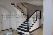 Деревянная комбинированная лестница на заказ - foto 1
