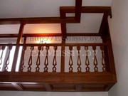Деревянная лестница на второй этаж на заказ - foto 1