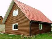 Наружная и внутренняя отделка деревянных домов,  дач,  бань - foto 1