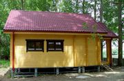 Строительство деревянных бань в Минской области