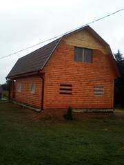 Дом-Баня из бруса готовые срубы с установкой-10 дней недорого Воложин - foto 0