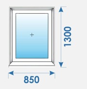 Трехстворчатое окно Kbe Эксперт 1750х1400 дешево. - foto 4
