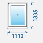 Трехстворчатое окно Kbe Эксперт 1750х1400 дешево. - foto 5