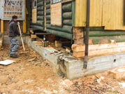 Поднять дом, ремонт и усиление деревянного дома, замена венцов - foto 2