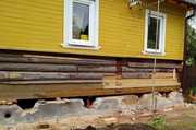 Поднять дом, ремонт и усиление деревянного дома, замена венцов - foto 3