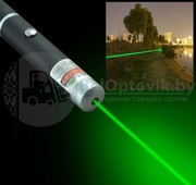 Лазерная указка с 5 насадками Green Laser Pointer - foto 3