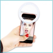 Кольцо для селфи Selfie Ring Light лампа-прищепка на батареиках - foto 2