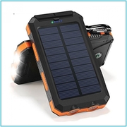 Внешний аккумулятор Powerbank 20000 mAh на солнечных батареях - foto 3