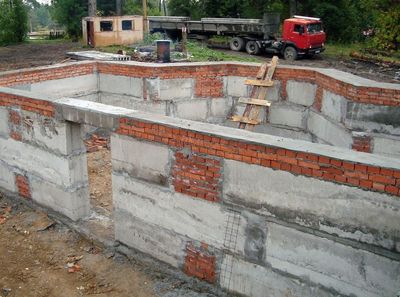 Фундамент,  Подьем Домов,  Строим дома под ключ в Смолевичах - main