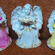 Сувениры. Ангел на тарелке - foto 0